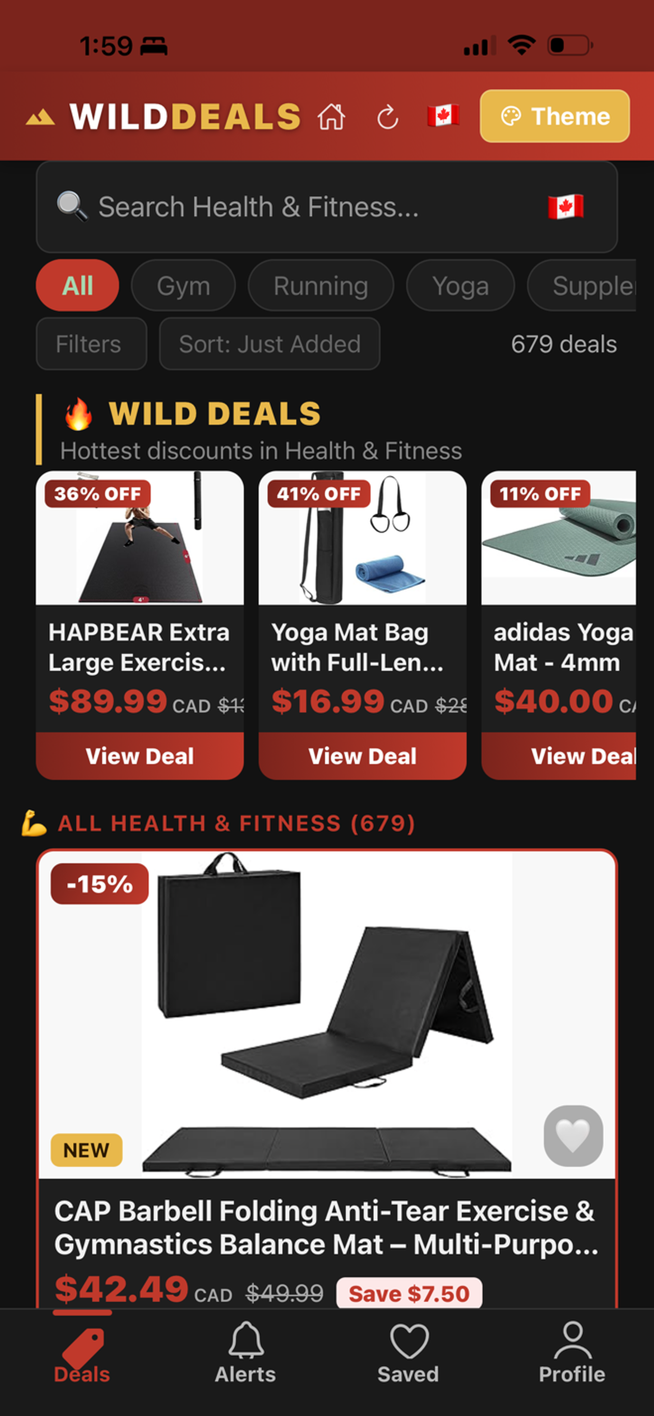 WildDeals Health & Fitness Deals