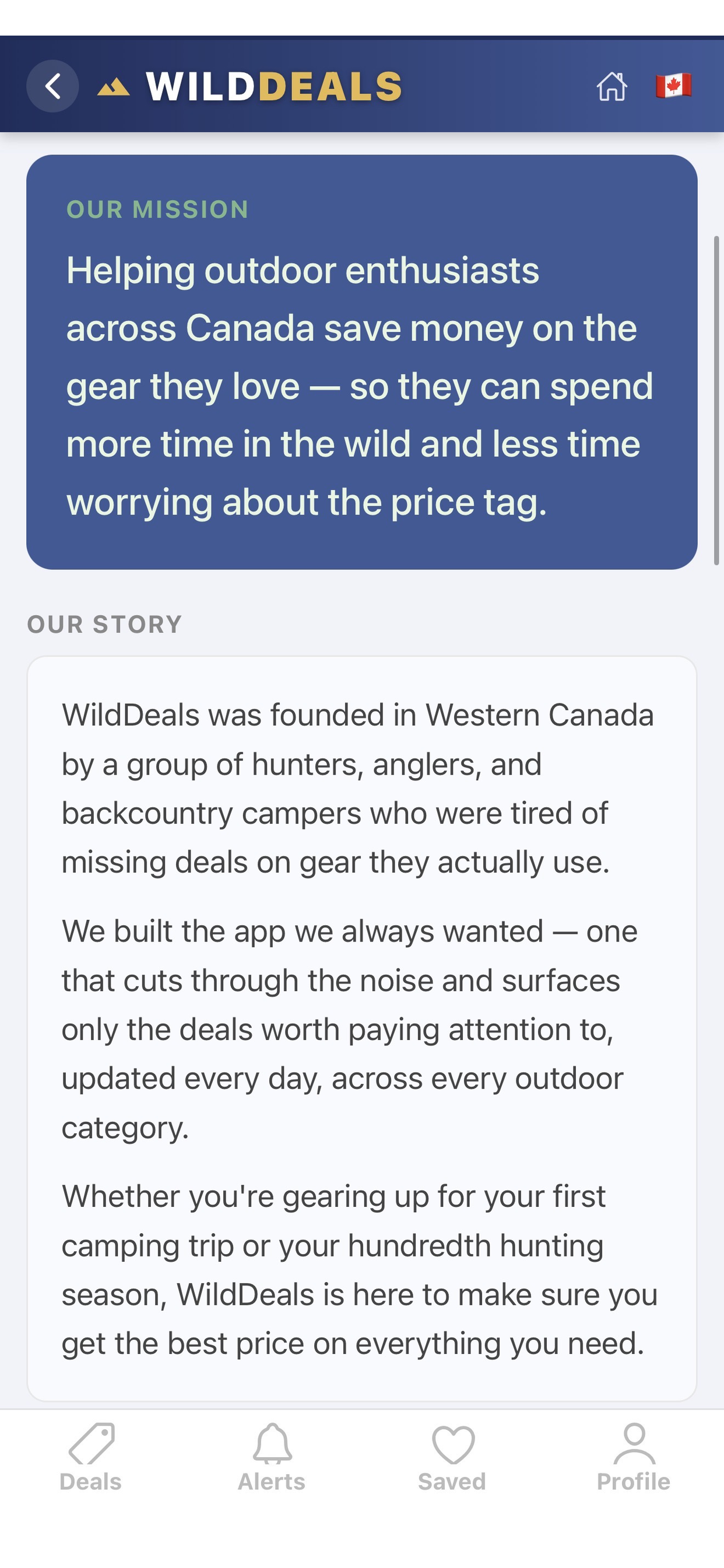 WildDeals Our Mission